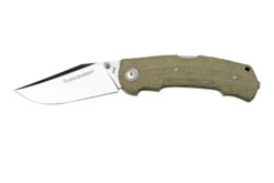 Viper Turn V5988CG Green Canvas Micarta Couteau De Poche, Fabrizio Silvestrelli Design