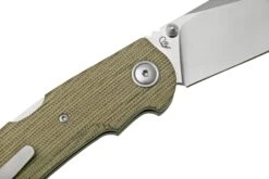 Viper Turn V5988CG Green Canvas Micarta Couteau De Poche, Fabrizio Silvestrelli Design -Magasin de couteaux VPV5988CG 05 viper