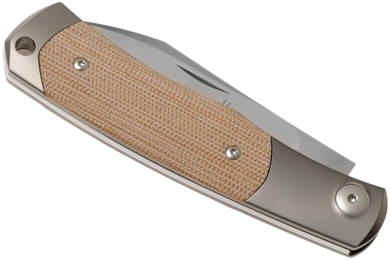 Viper Hug 2 V5994CN Natural Canvas Micarta Couteau De Poche, Sacha Thiel Design 6 Viper Hug 2 V5994CN Natural Canvas Micarta Couteau De Poche, Sacha Thiel Design – Image 4