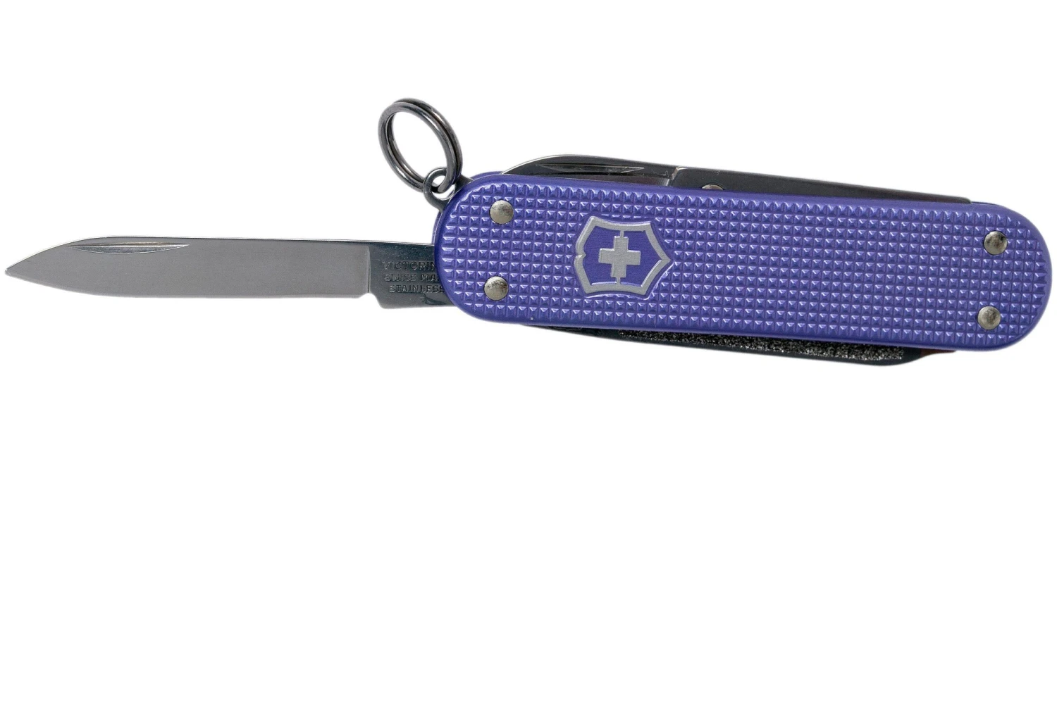 Victorinox Classic SD Alox Colours, Electric Lavender 0.6221.223G Couteau Suisse 5 Victorinox Classic SD Alox Colours, Electric Lavender 0.6221.223G Couteau Suisse – Image 3
