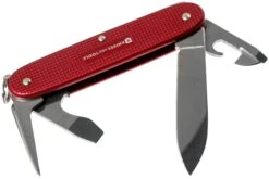 Victorinox Pioneer Alox Red 0.8201.20R4.KTE1 Knivesandtools Edition, Couteau Suisse -Magasin de couteaux VT0 8201 20R4 KTE1 02 victorinox