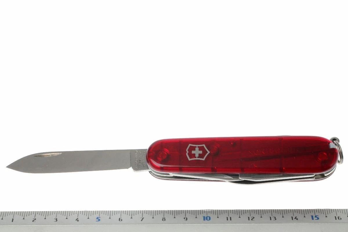 Victorinox Spartan, Rouge Transparent 1.3603.T Couteau Suisse 7 Victorinox Spartan, Rouge Transparent 1.3603.T Couteau Suisse – Image 5