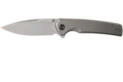 WE Knife Subjugator WE21014C-1 Satin, Gray Titanium Couteau De Poche