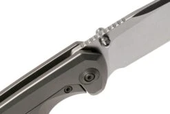 WE Knife Subjugator WE21014C-1 Satin, Gray Titanium Couteau De Poche -Magasin de couteaux WKWE21014C 1 06 we knife