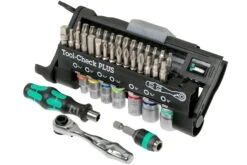 Wera Tool-Check PLUS Imperial, Coffret D'embouts Avec Cliquet, Tailles Américaines 5056491001 -Magasin de couteaux WO5056491001 02 wera