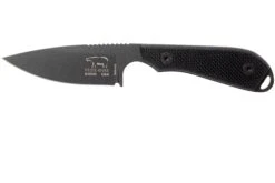 White River Knives M1 Backpacker Pro Black G10, Black Ionbond Couteau Fixe, étui Kydex