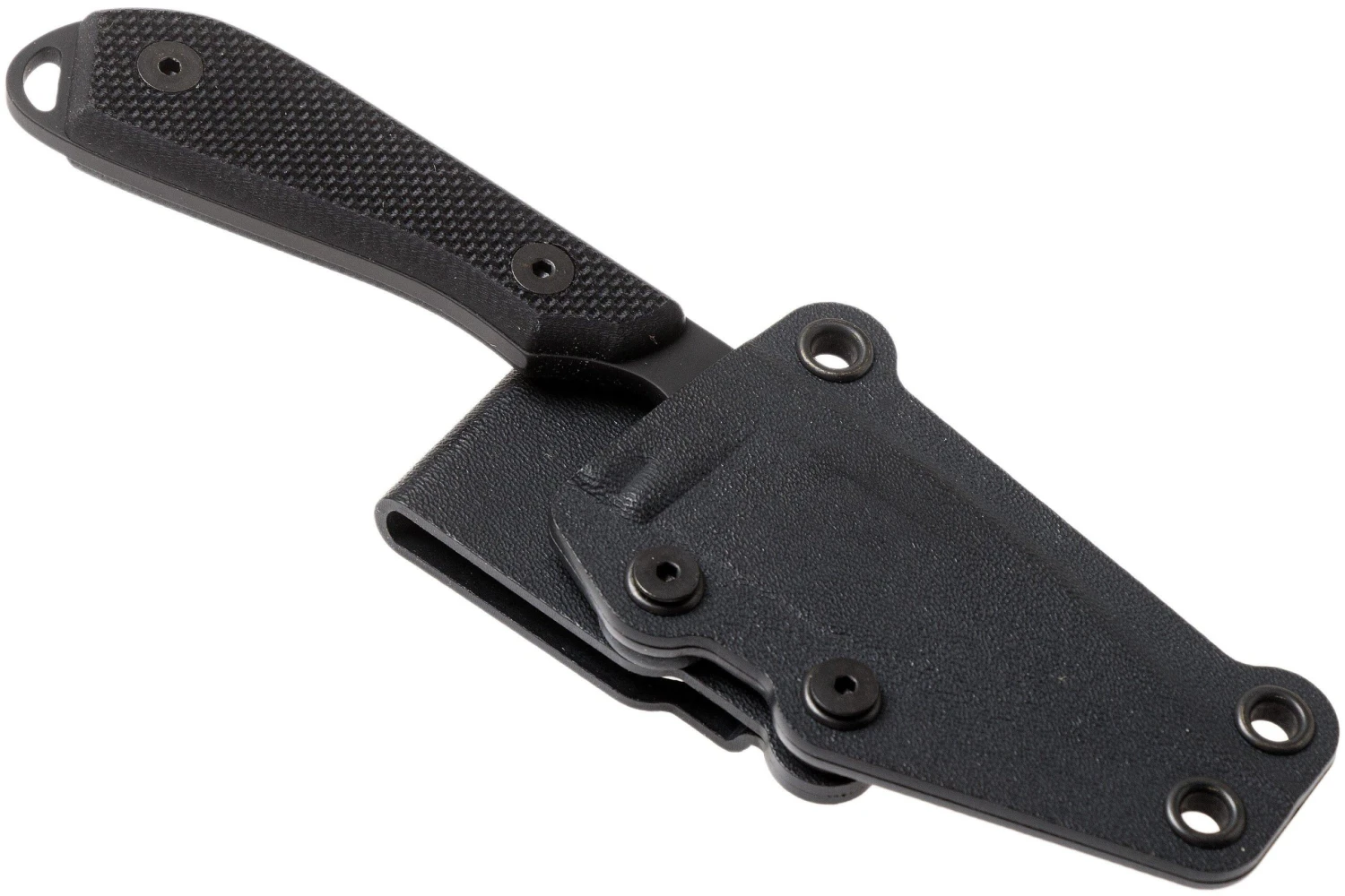 White River Knives M1 Backpacker Pro Black G10, Black Ionbond Couteau Fixe, étui Kydex 8 White River Knives M1 Backpacker Pro Black G10, Black Ionbond Couteau Fixe, étui Kydex – Image 6