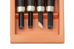 Yoshiharu H-4 Couteaux à Bois Japonais, Set De 4 -Magasin de couteaux YSH 002 03 yoshiharu